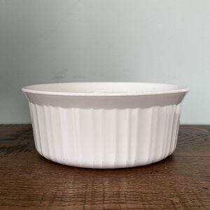 Vintage CorningWare White Ovenware Baking Dish – Early Production